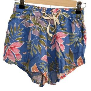 Billabong Women's Floral Print Shorts Size S Multicolor Summer Casual